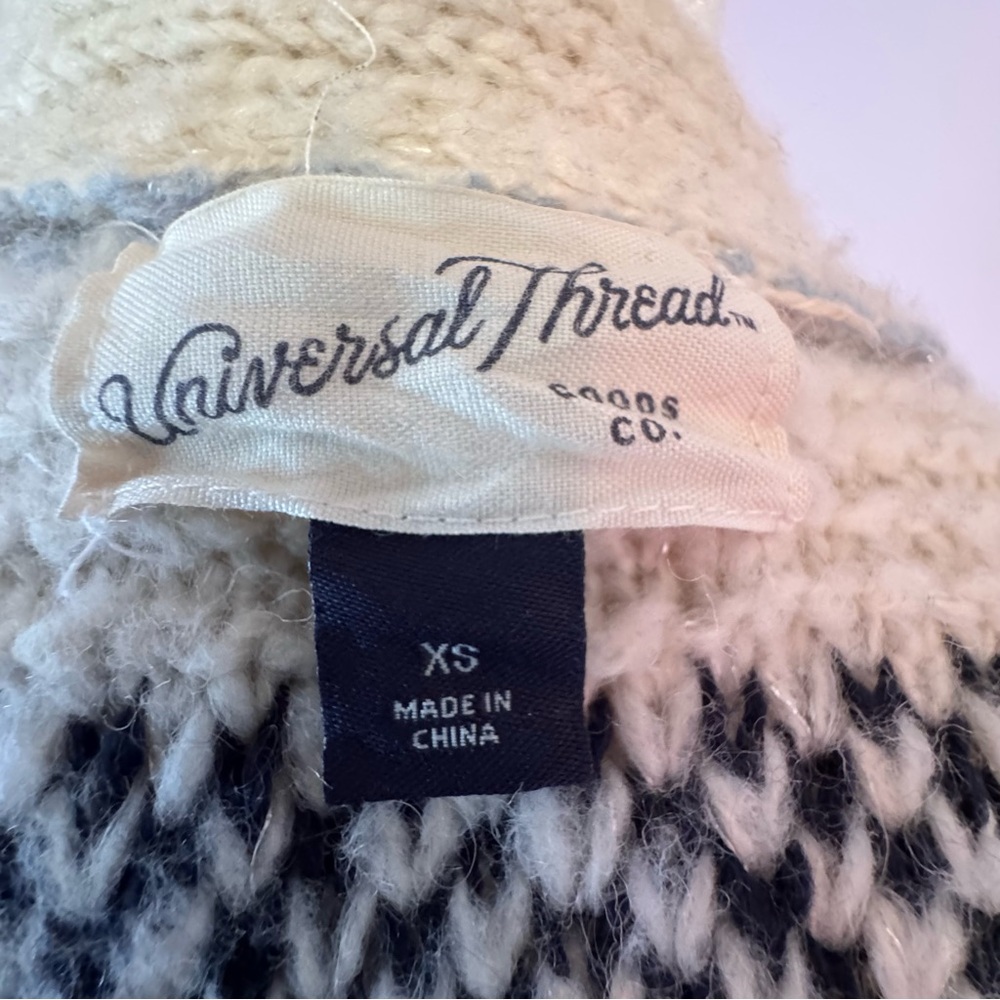 Universal Thread Multicolor Striped Cardigan - Picture 7 of 8